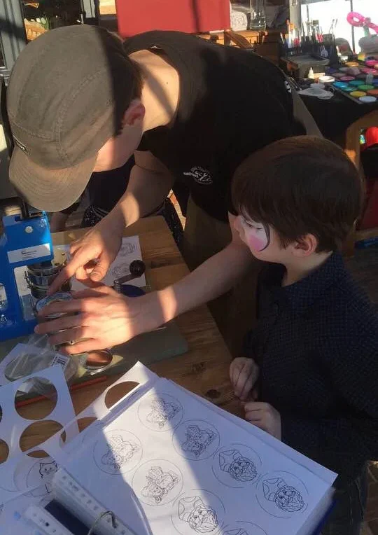Workshop buttons maken