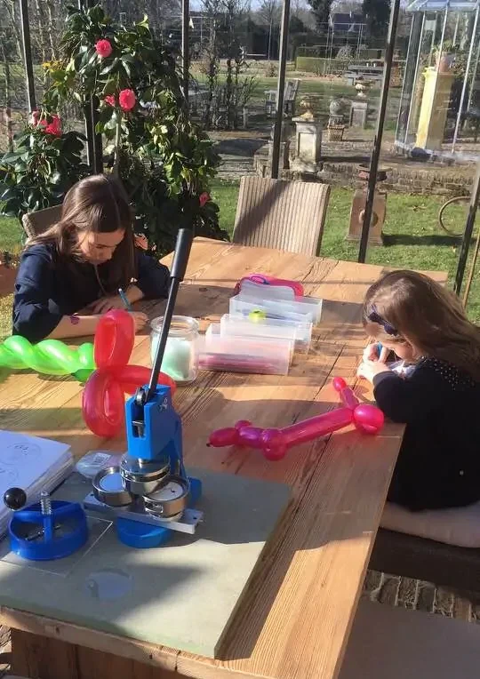 workshop buttons maken